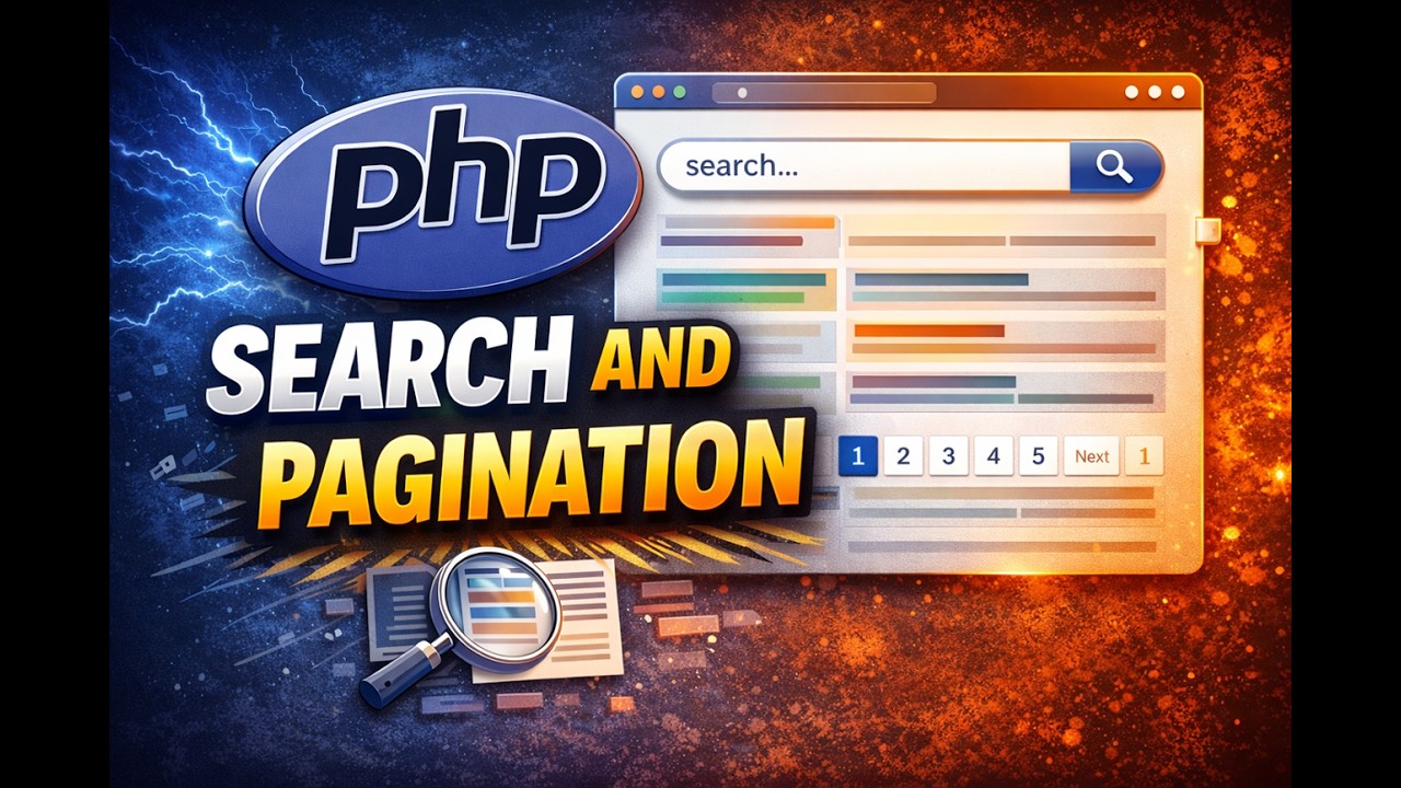 Simple PHP Search & Pagination