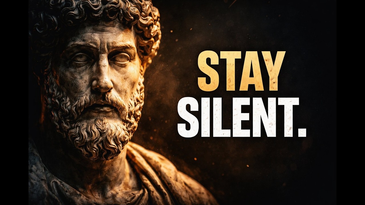 The Stoic Art of Silence & Detachment | Become Emotionally Untouchable