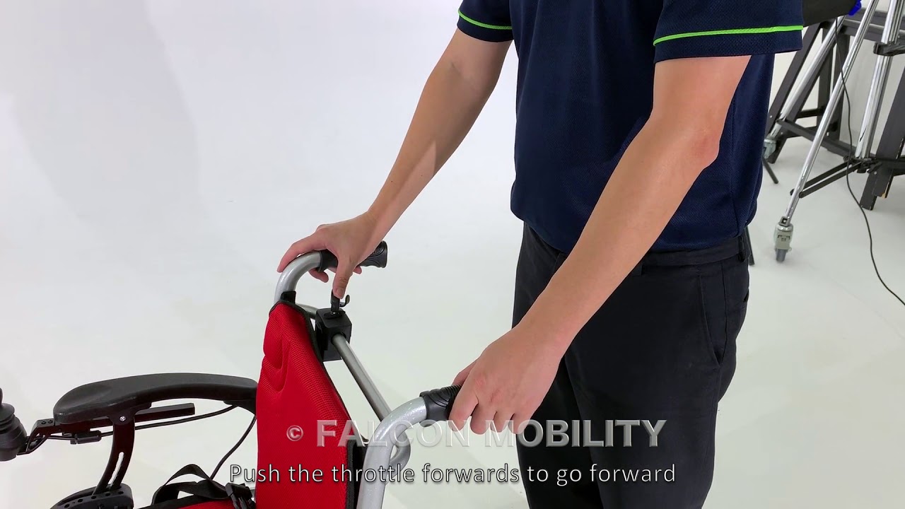 Using Manual Push and Attendant Control for Ultra-Lite Mobility Chair