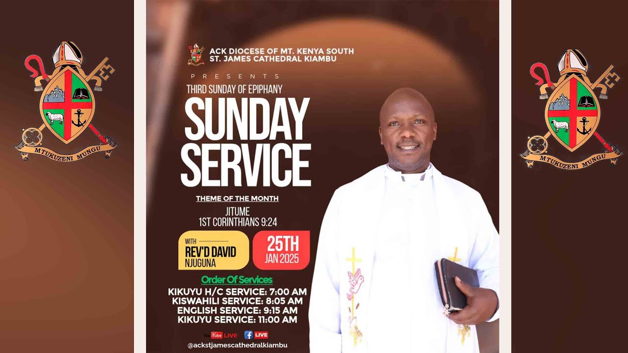 THIRD SUNDAY OF EPIPHANY- ENGLISH SERVICE- 25/1/26