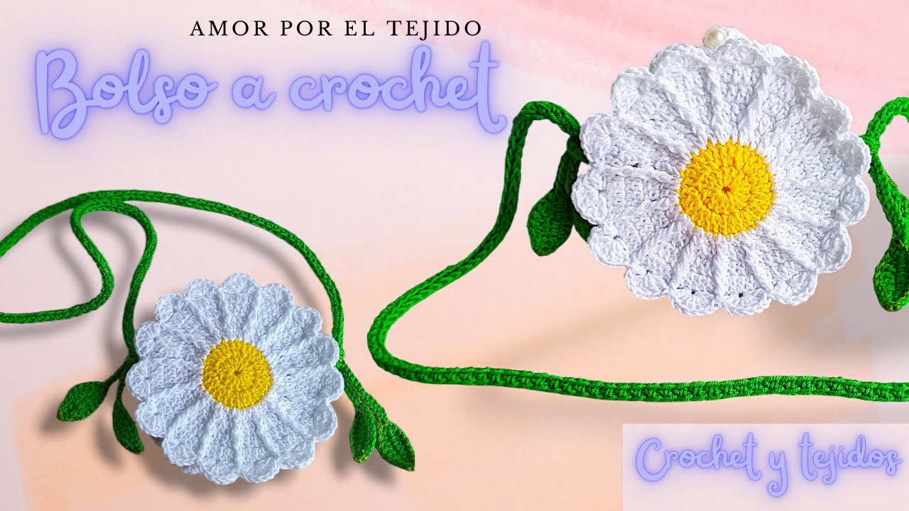 ❤ HERMOSO❤  monedero bolso tejido a CROCHET paso a paso / cartera tejida a crochet