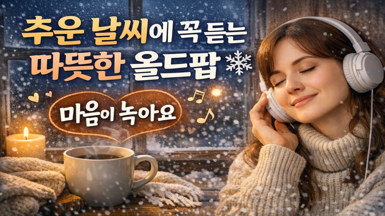 Playlist  ☃️추운 날씨에 꼭 듣는 따뜻한 올드팝 ❄️ 마음이 녹아요 l Vol.35