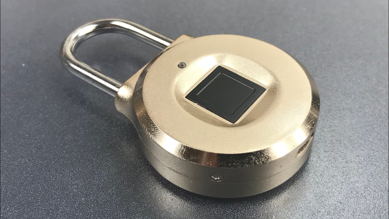 [699] Uervoton Fingerprint Padlock Opened With a Screwdriver!!!