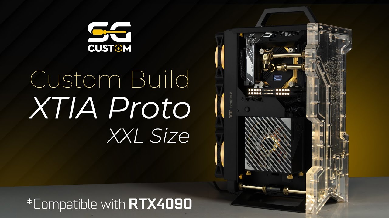 Custom ITX Case for RTX 4090 Strix Gaming