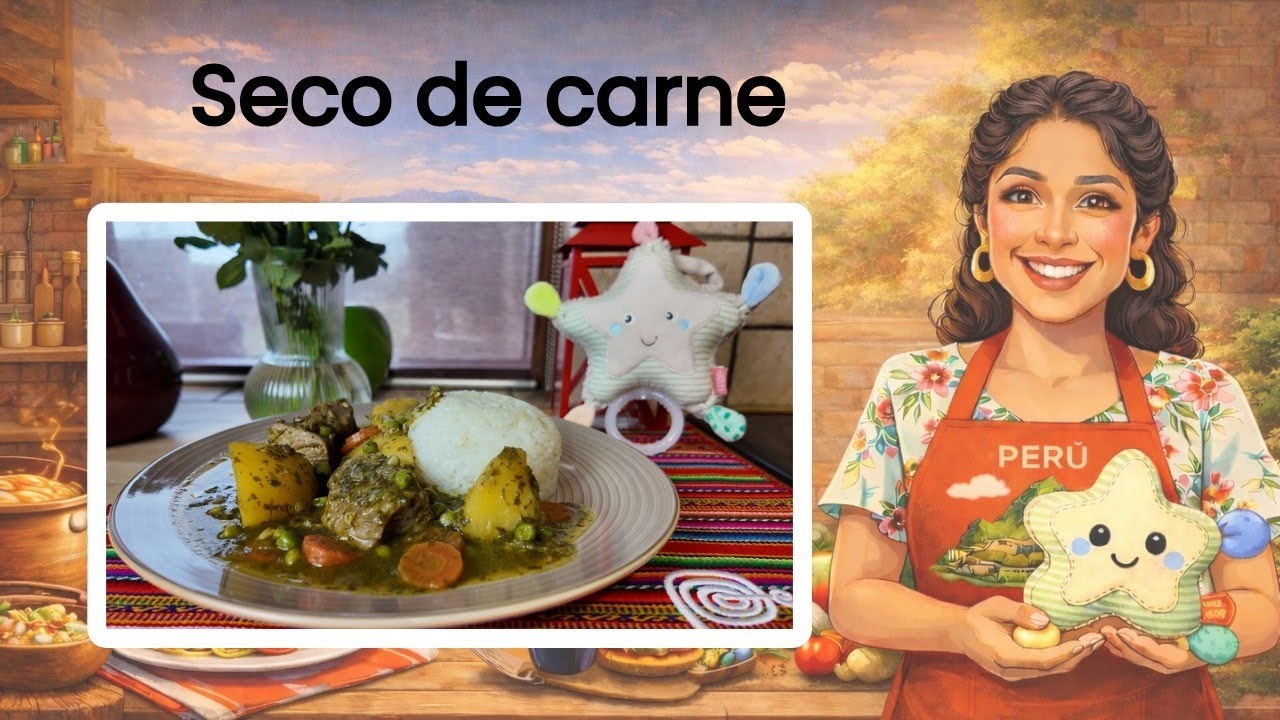 Seco de carne tradicional peruano | Receta fácil