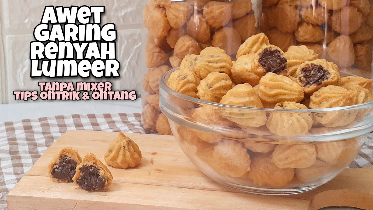 SUS KERING MINI ISI COKLAT - EKONOMIS, RENYAH, GARING, LUMER, TAHAN LAMA !! TANPA MIXER
