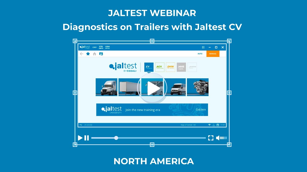 JALTEST WEBINAR | Diagnostics on Trailers with Jaltest CV