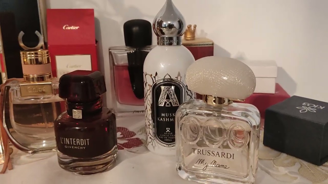 Моя парфюмерия для зимы и холодных дней...