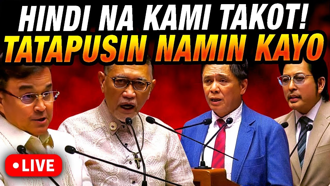 🔴LIVE: DUTERTE VS QUADCOM! GALIT NA IBINULGAR ANG EBIDENSYA SA PLENARYO! NAGSISIGAW SA GALIT SA EJKS
