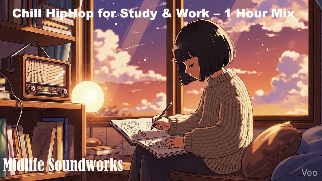 Chill HipHop for Study & Work – 1 Hour Mix(静かに寄り添う Chill HipHop BGM チャンネル)