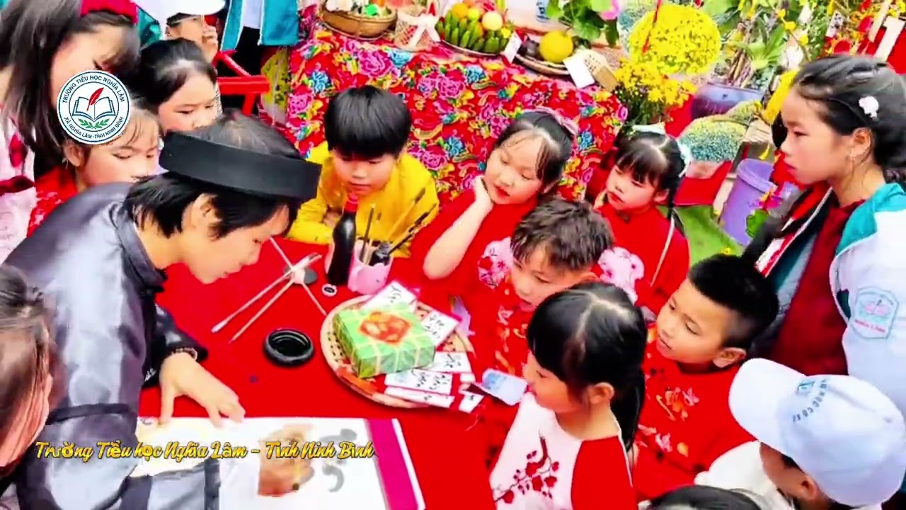 Trường Tiểu học Nghĩa Lâm - xã Nghĩa Lâm - tỉnh Ninh Bình: Hoạt động trải nghiệm Tết Yêu Thương 