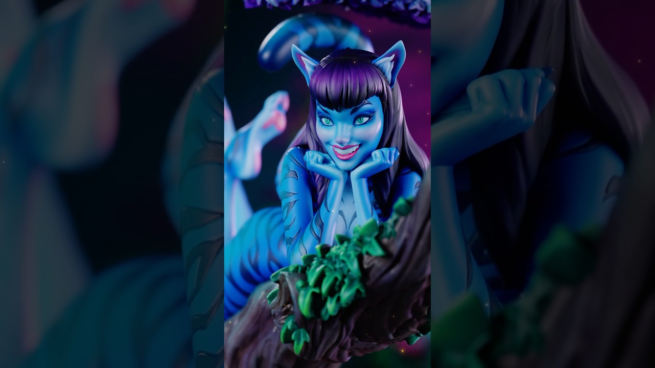 Cheshire Cat REIMAGINED! 😍 - J. Scott Campbell Fairytale Fantasies Collection