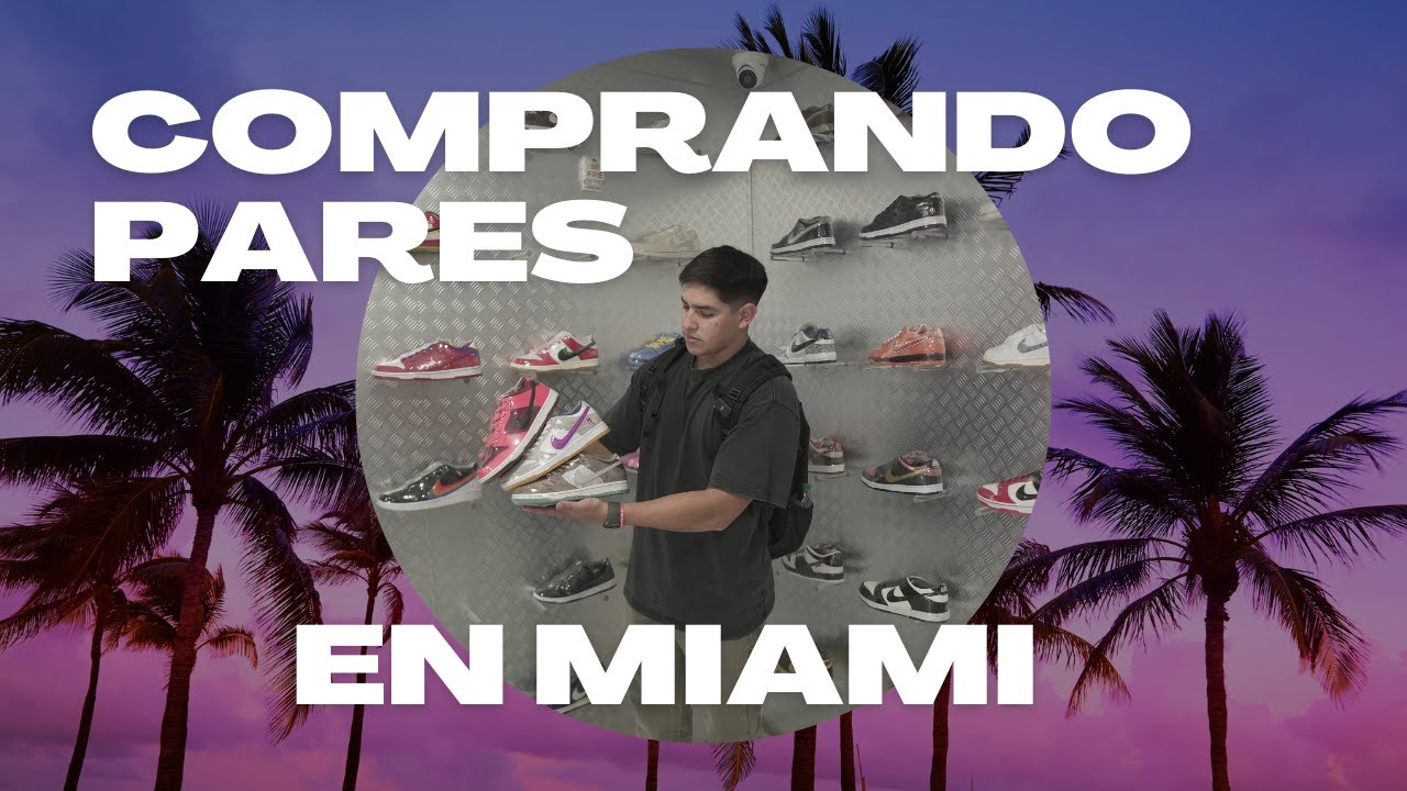 Recorriendo tiendas en Miami