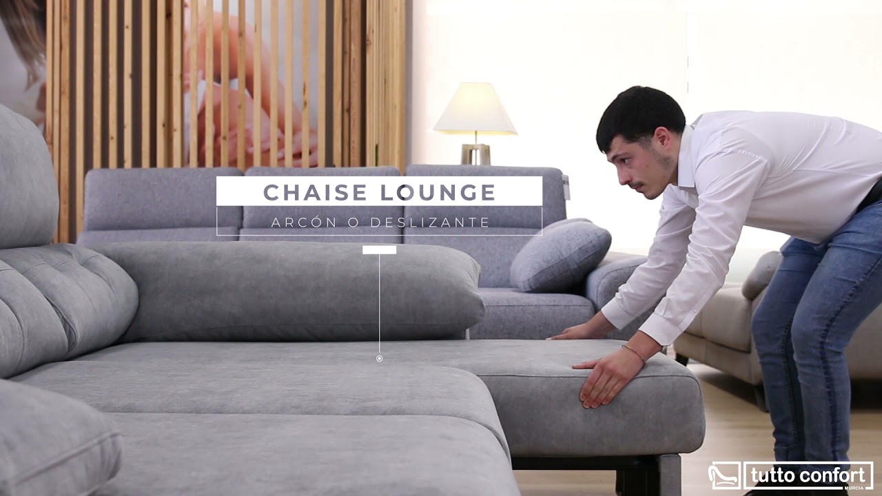 TuttoConfortMurcia.com - Sofá chaise longue con asientos deslizantes Vigo