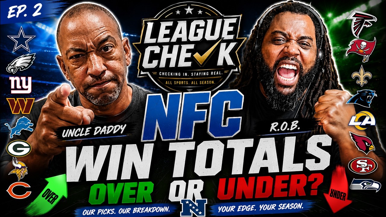 The BEST & WORST NFC Win Total Bets for 2026 | League Check Episode 2