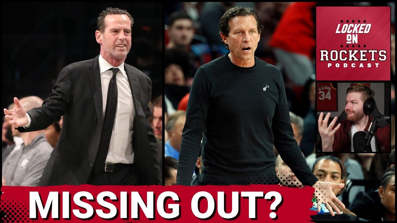 Houston Rockets Competition In Head Coaching Market + GM Rafael Stone Speaks On Rebuilding Progress