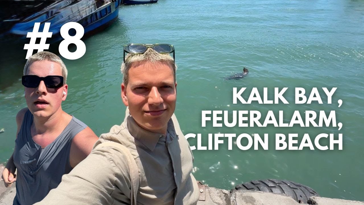 Shoppen in Kalk Bay, Feueralarm mitten in der Nacht - Kapstadt Vlog - Finn Deters #8