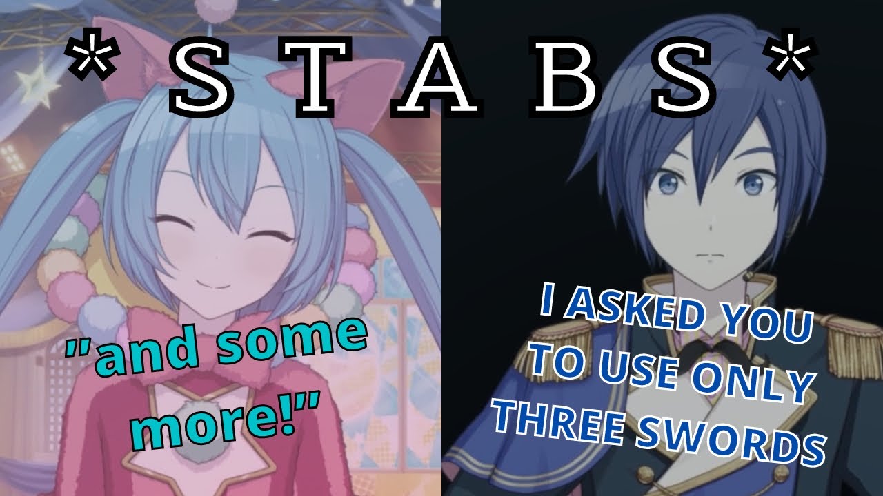 Psychopath tries to murder KAITO aka proof that everyone in WxS is insane