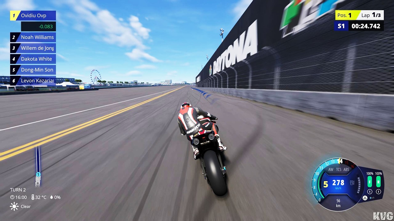 RIDE 6 - Daytona International Speedway - Gameplay (PS5 UHD) [4K60FPS]