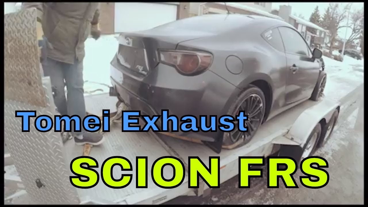 Rebuilding Wrecked SCION FRS - Part 1 ( Delivery and damage assessment )