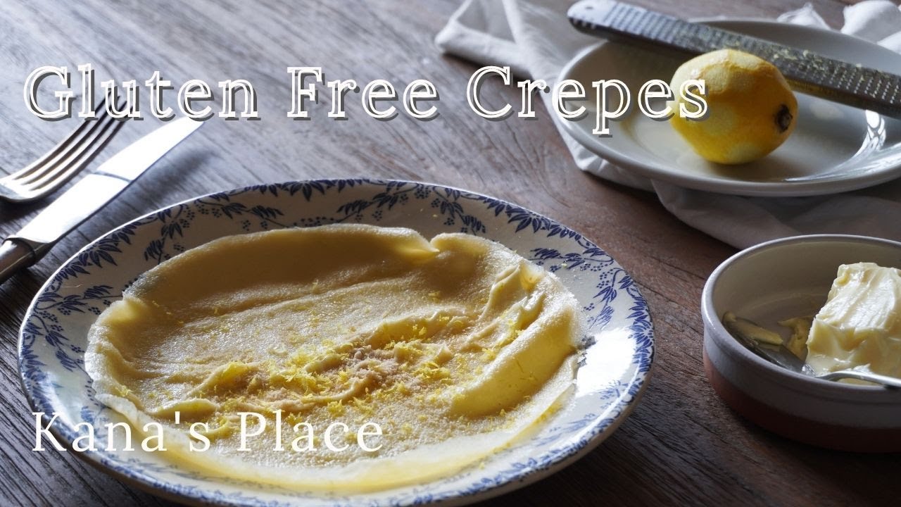 {Gluten Free Baking} Make Japanese street food crepes gluten free using rice flour