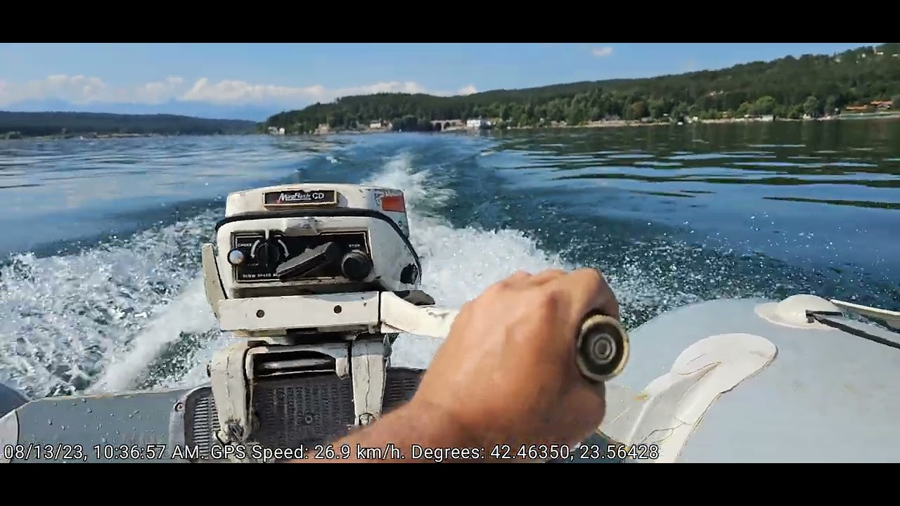 1979 Johnson/Evinrude 9.9 test