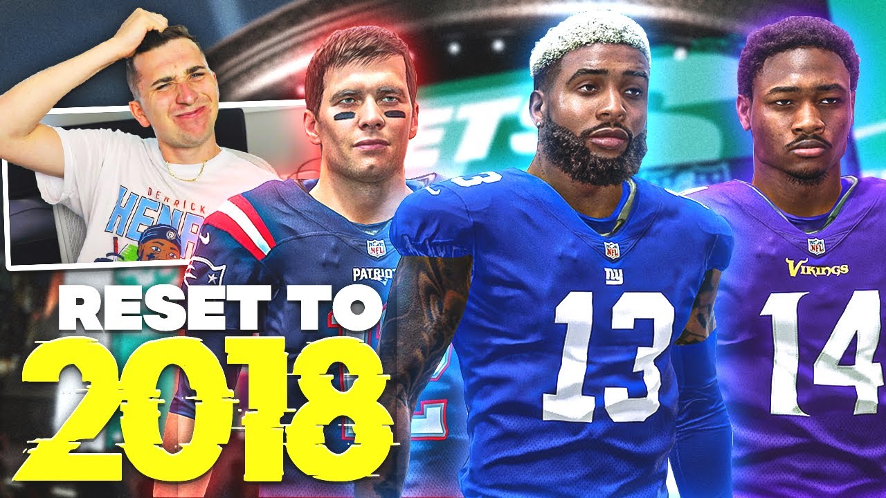 WE RESET THE NFL TO 2018 & PLAYED UNTIL PRESENT TIME!