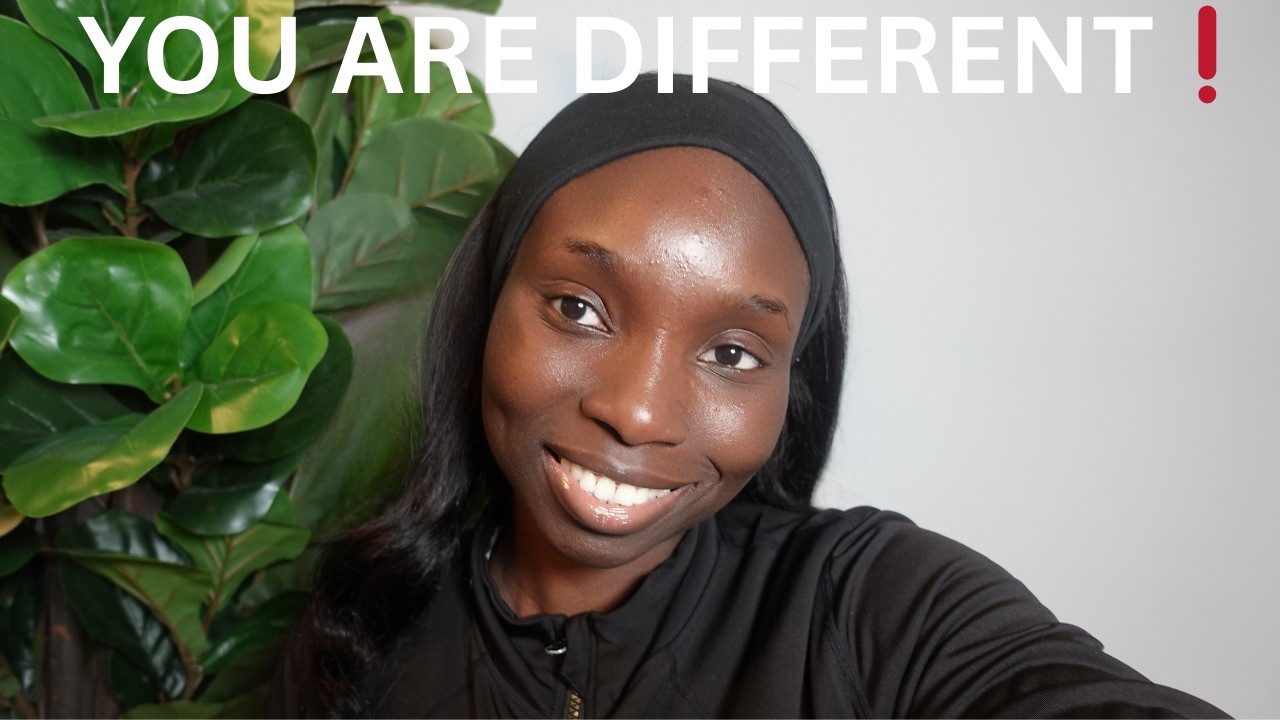 God made you different! You are not like most people