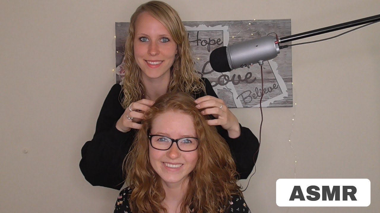 ASMR Real Person Scalp Massage 💆‍♀️ (Scalp Check, Hair Brushing, Nederlands)