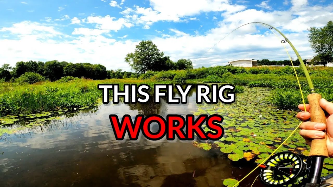 Use THIS RIG to Catch MORE Panfish Fly Fishing