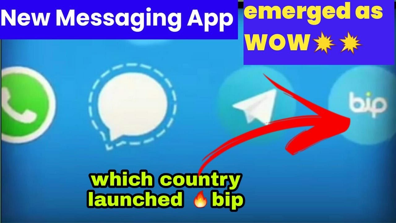 Turkey launched new messaging App bip || bip new app by turkey || bip app