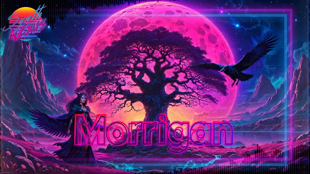 🎵 Morrigan[Full Album] - 1 Hour Of Retro, SynthWave, Dark Chill, Synth, Mix Music