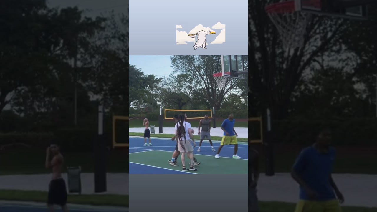 Bird takes flight 🦅 🏀 