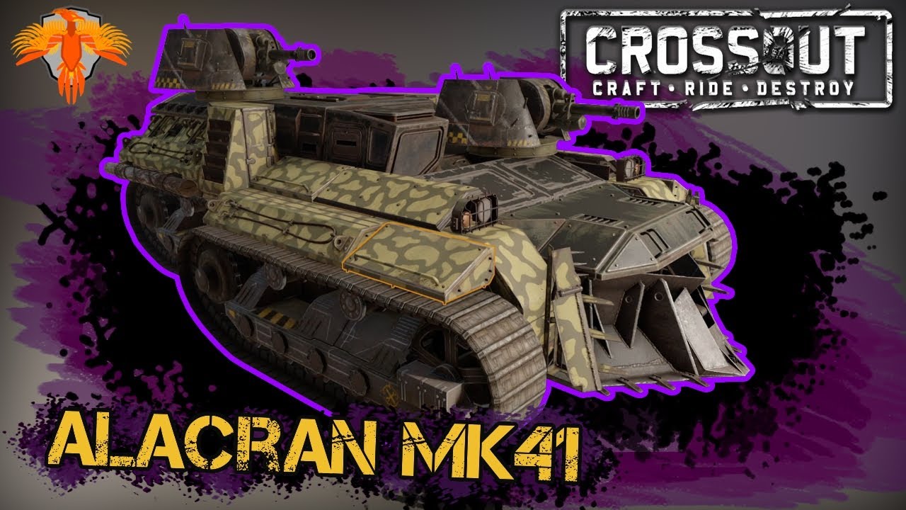 Crossout Building Gameplay 2022 - Let's Build 200 - Alacran MK41 - No Commentary
