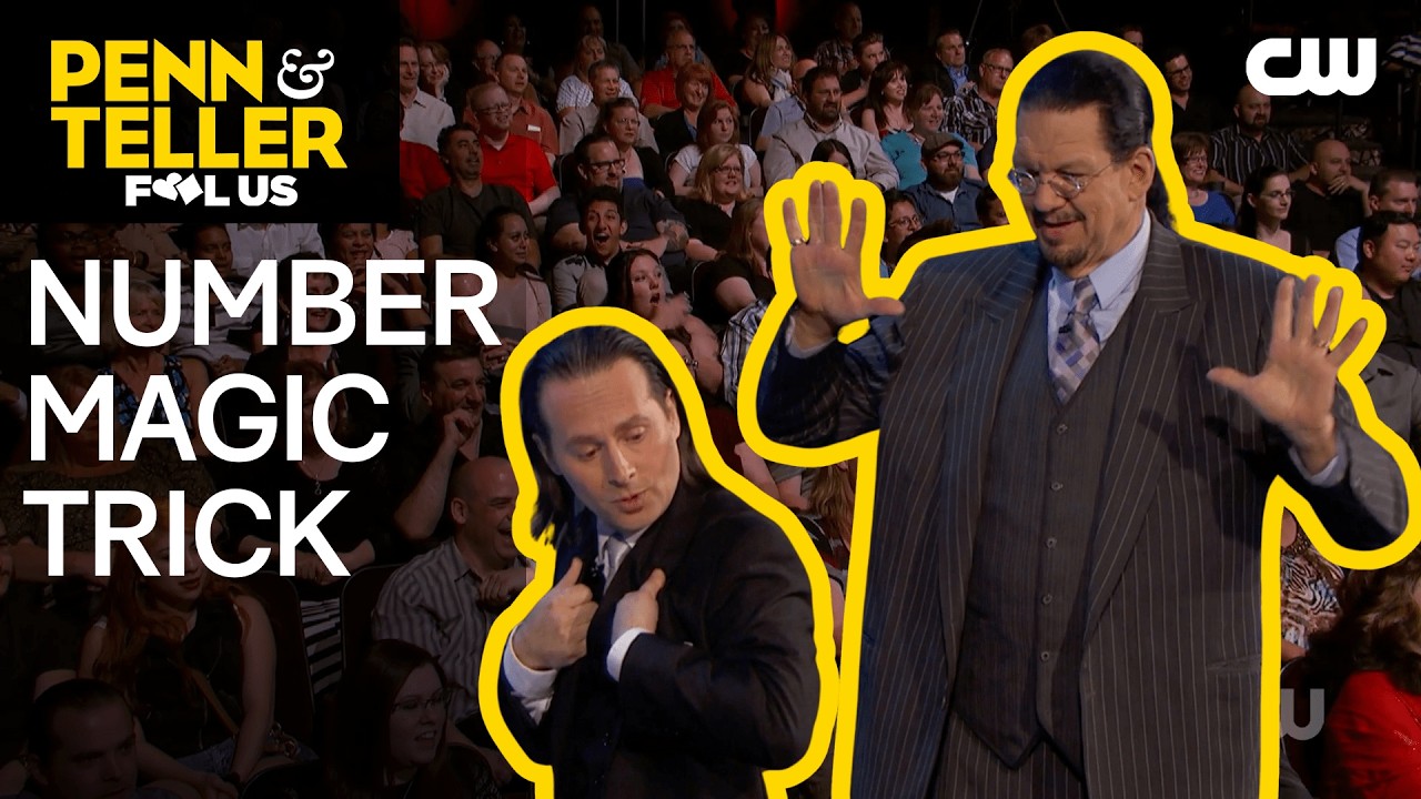 Magician Performs Prediction Magic Trick | Penn & Teller: Fool Us | The CW