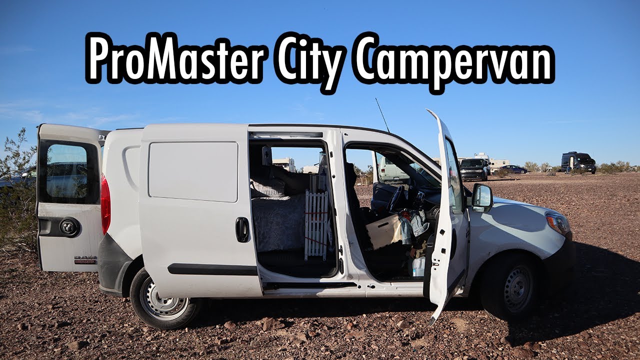 WHAT A GREAT RIG! Touring a Ram ProMaster City Camper Conversion Van
