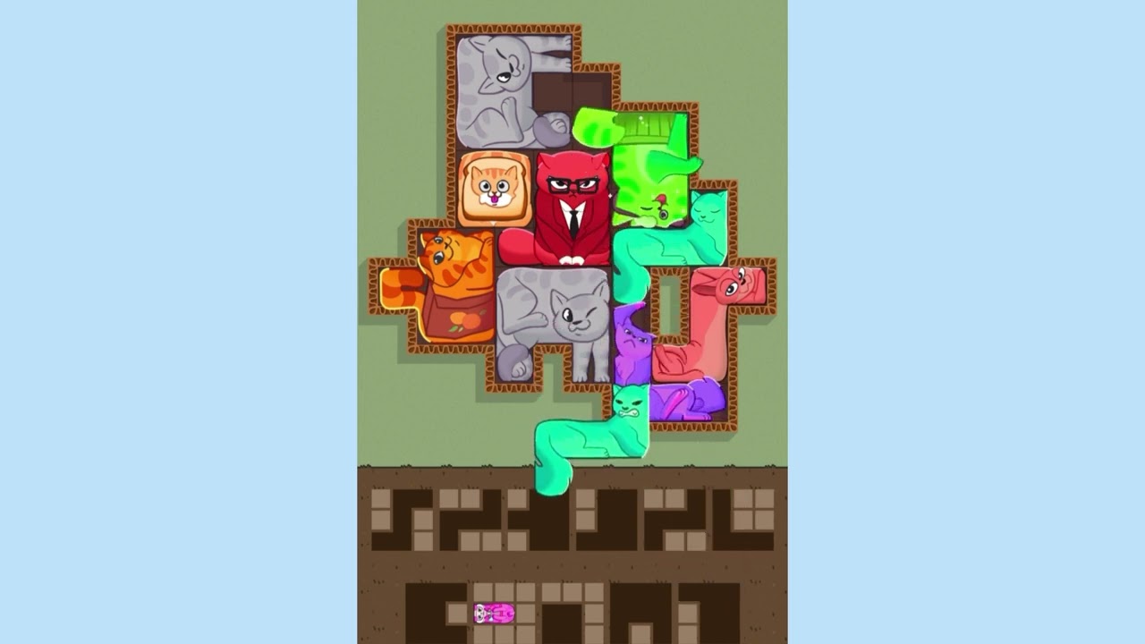 Puzzle cats Full Gameplay! #games #funny #1hour