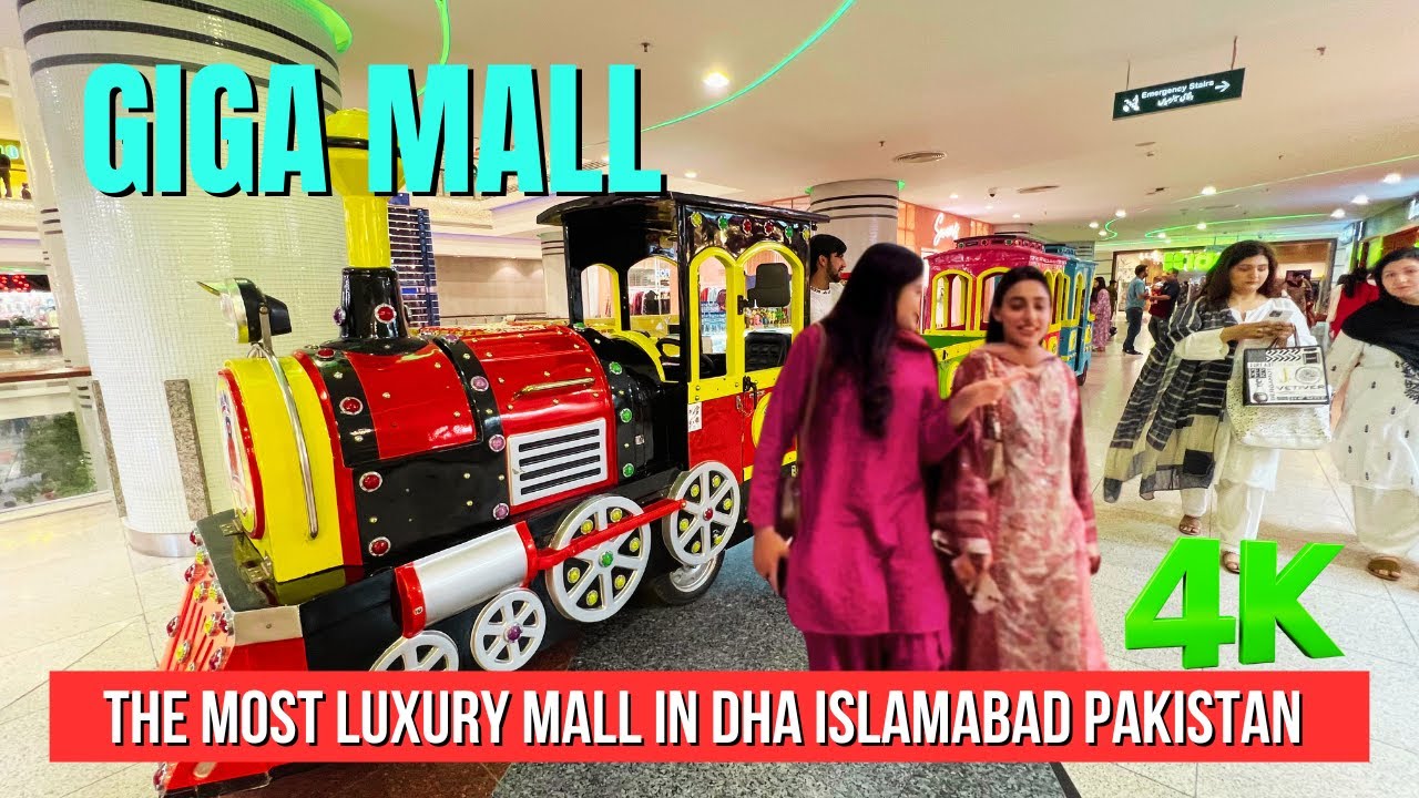 🇵🇰 Giga Mall || The Most Luxury Mall in Islamabad Pakistan || Compelete Walking Tour #4k #60fps