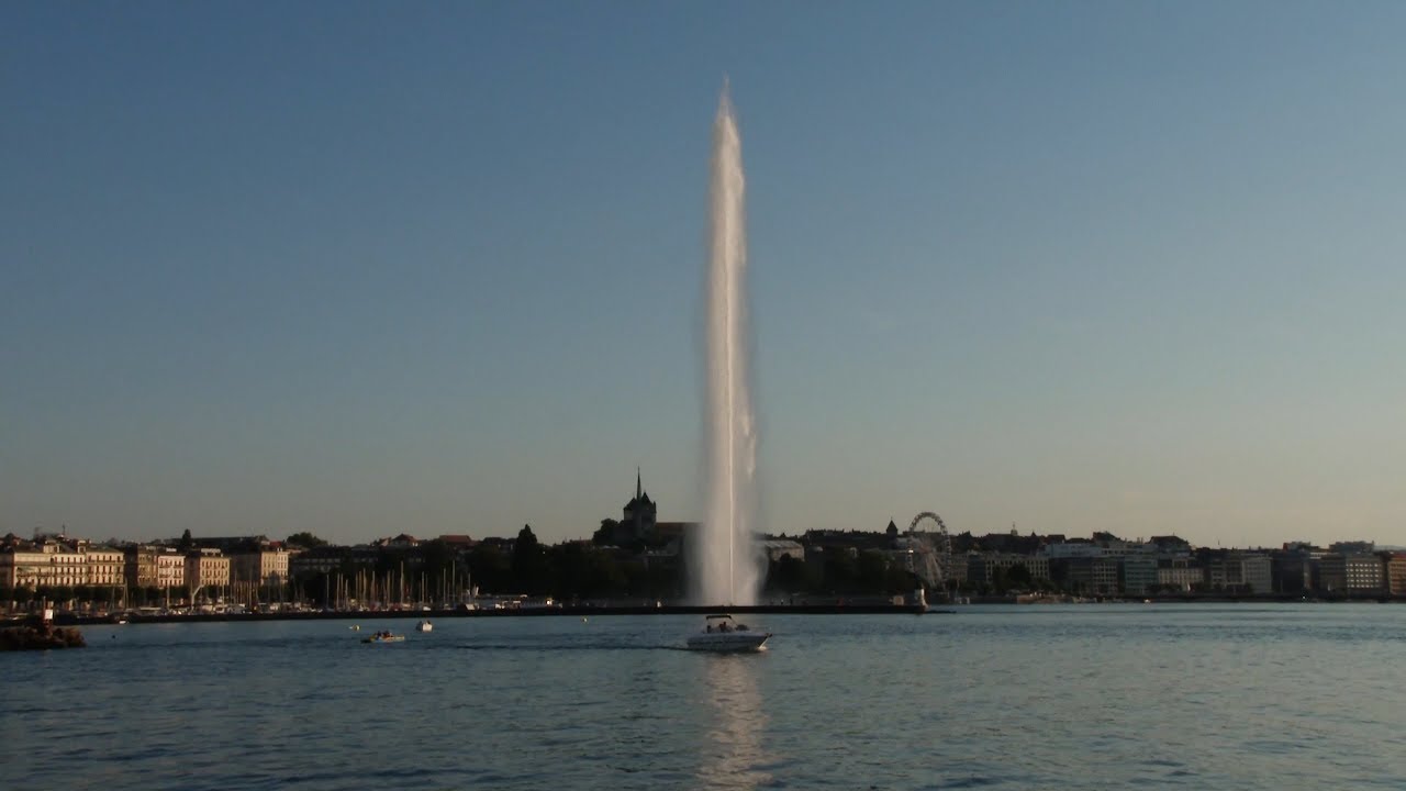 LAGO L&Eacute;MAN,  ACOMP&Aacute;&Ntilde;AME EN ESTE VIAJE. 4K. #SUISE
