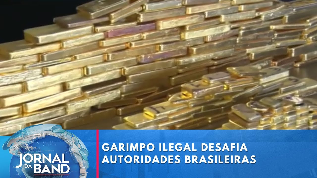 Brasil produz 90 toneladas de ouro por ano, mas garimpo ilegal desafia autoridades | Jornal da Band
