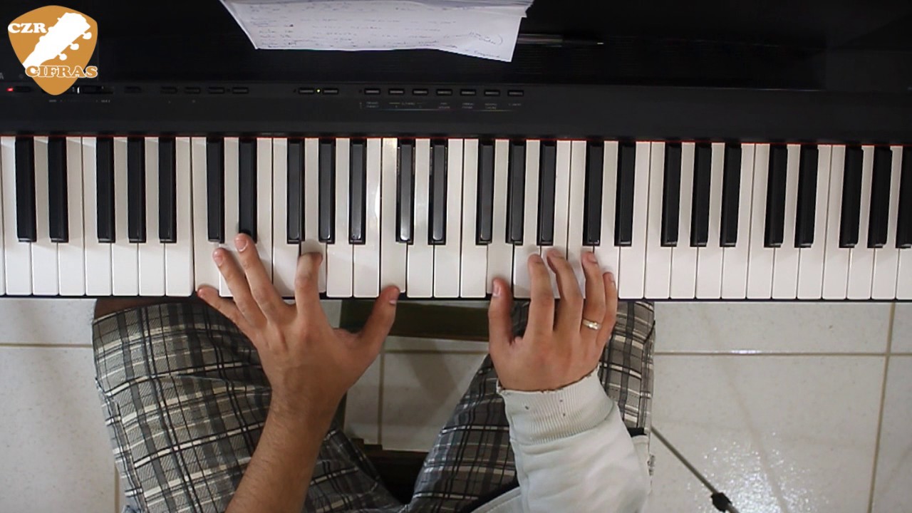 Aula de Teclado 13 - Acordes abertos