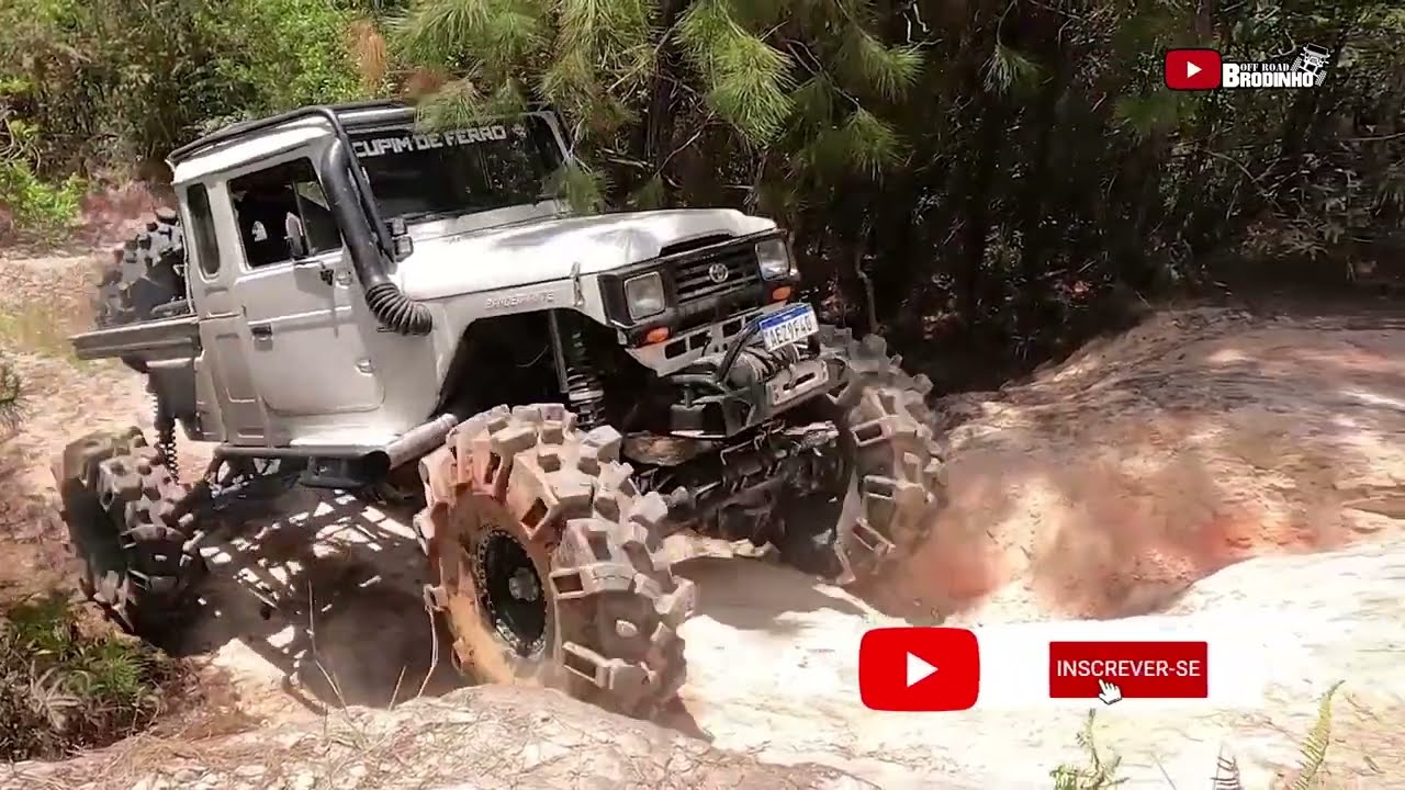 Serra da Cantareira Trilhas da Antena, Aranha, Javan & Pinheirinho - Toyota Troller Willys off Road