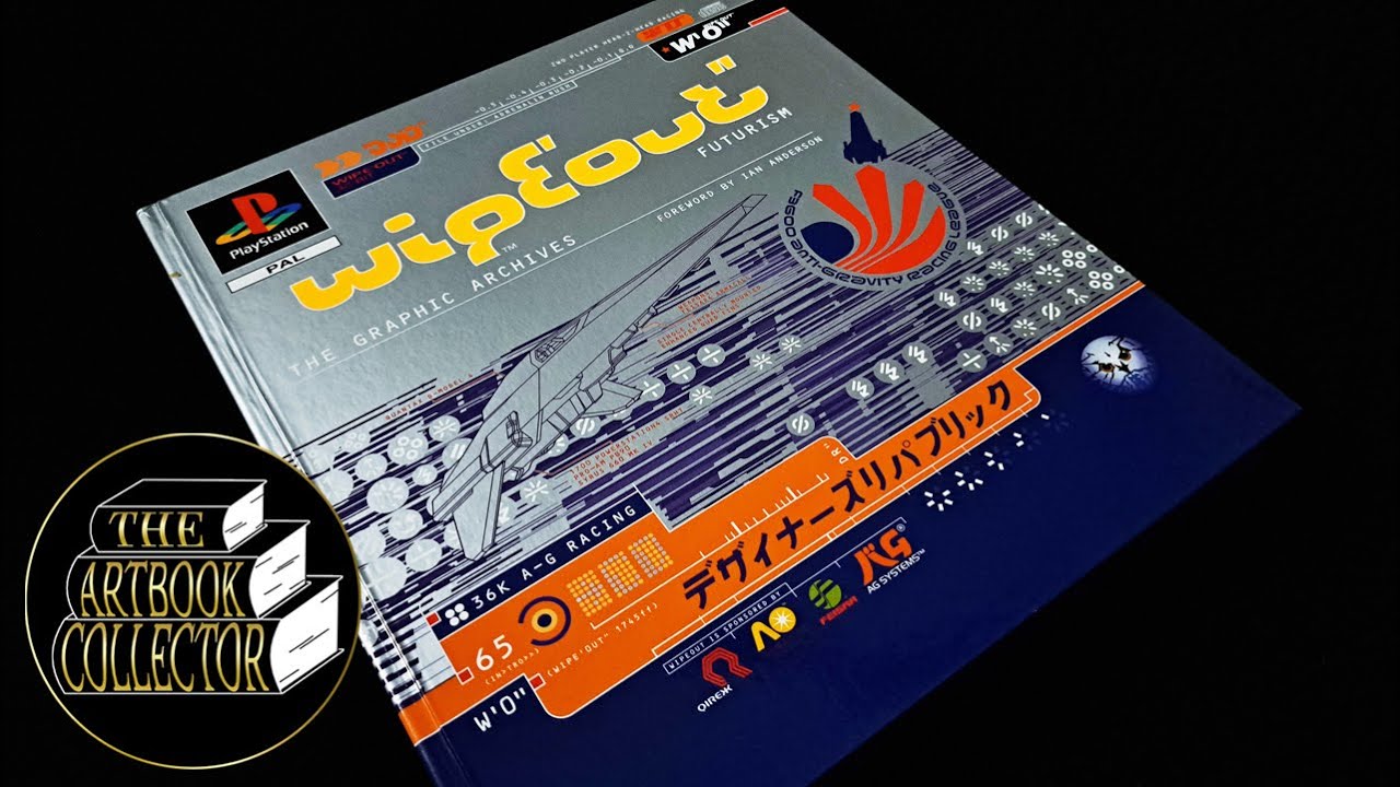 WipEout Futurism: The Graphic Archives - Book Flip Through