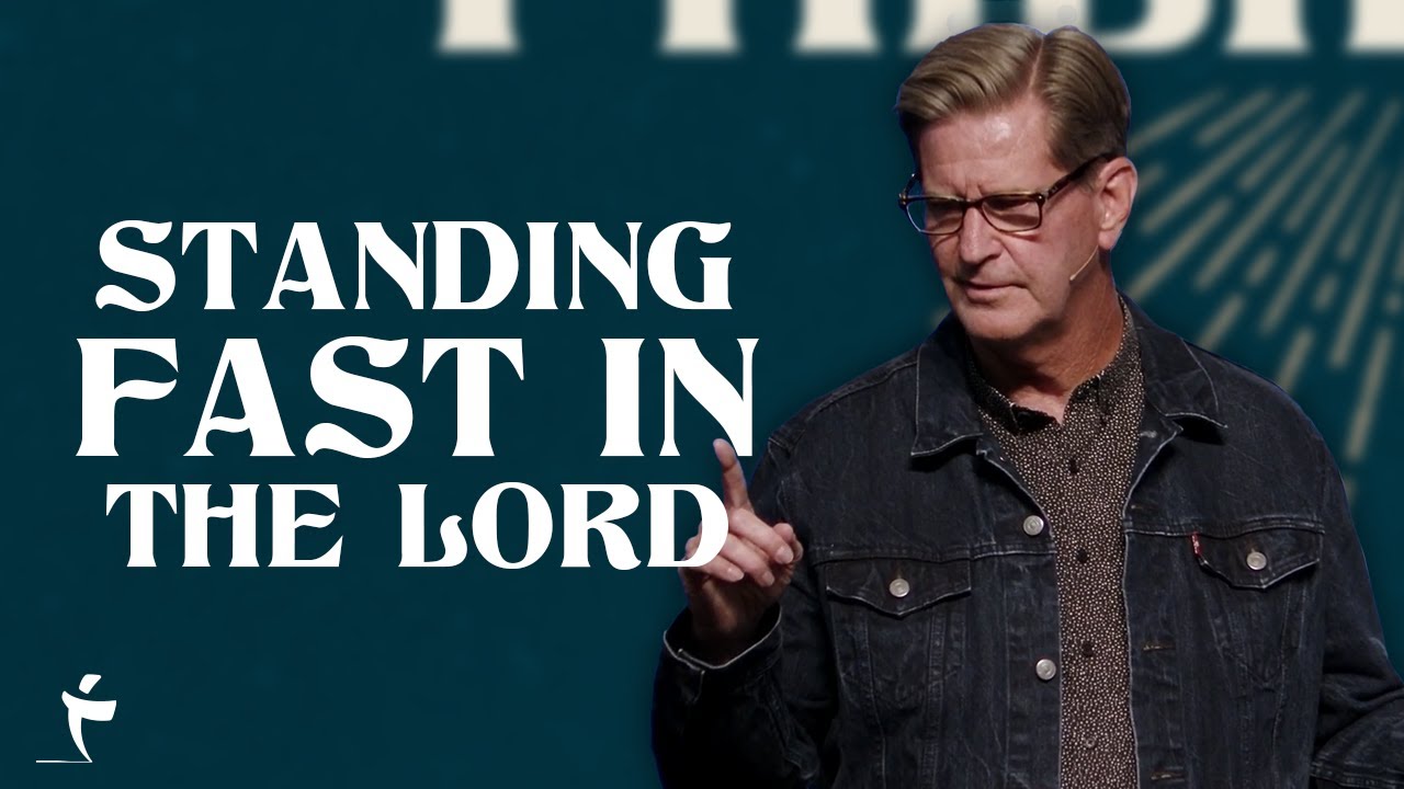 Standing Fast In The Lord | Philippians 3:17-4:1 | Pastor John Miller