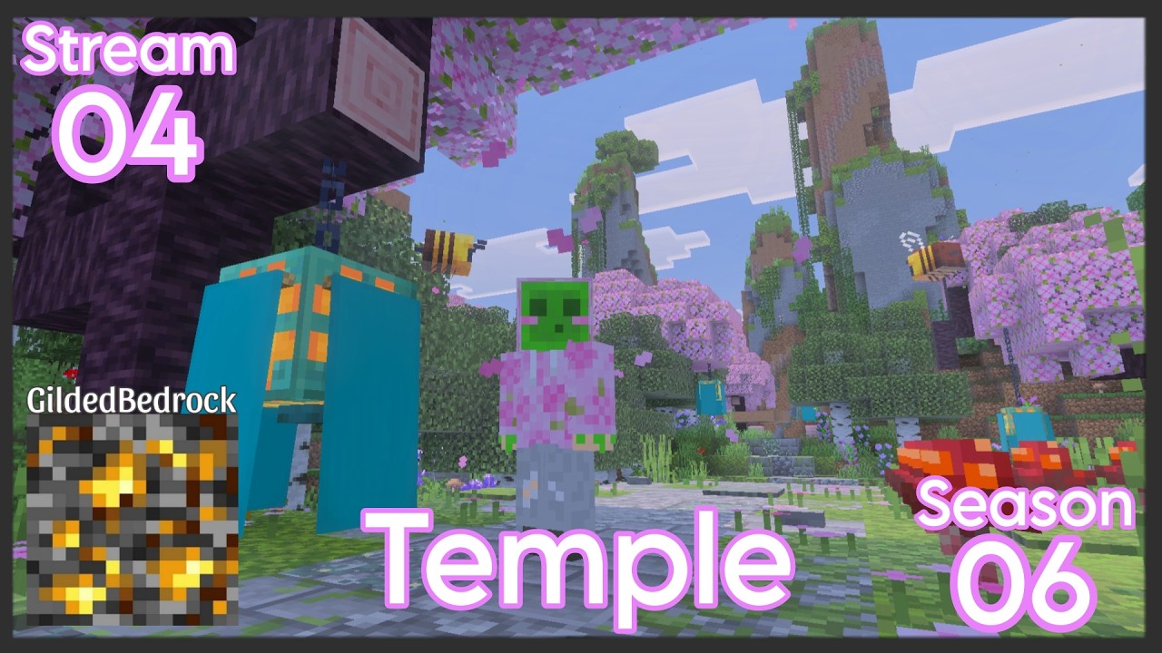 Spring Temple!  - GildedBedrock [Long Play]