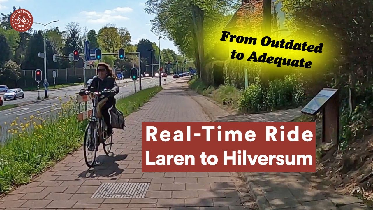 Bike Ride from Laren to Hilversum (Netherlands)