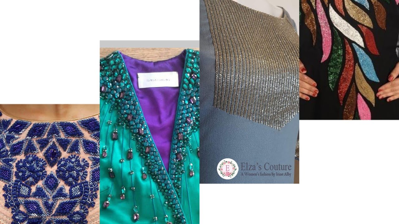 Trendy beads work dresses collection#pearl work#موتیوں کے کڑھائی والے ملبوسات