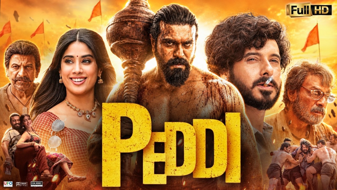 Peddi Full Movie in Hindi Dubbed 2026 | Ram Charan | Janhvi Kapoor | Divyenndu | Commentary & Story