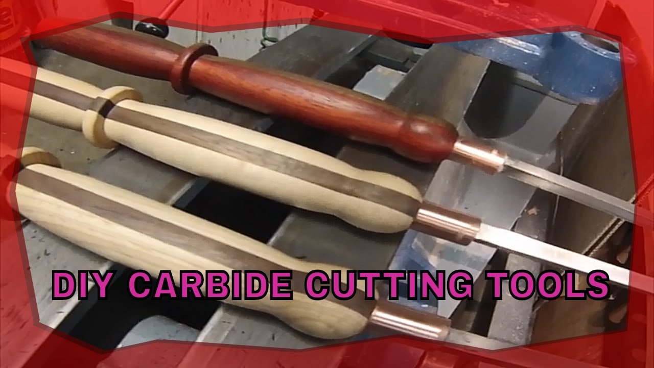 HOW TO MAKE WOOD TURNING CARBIDE CUTTING TOOLS
