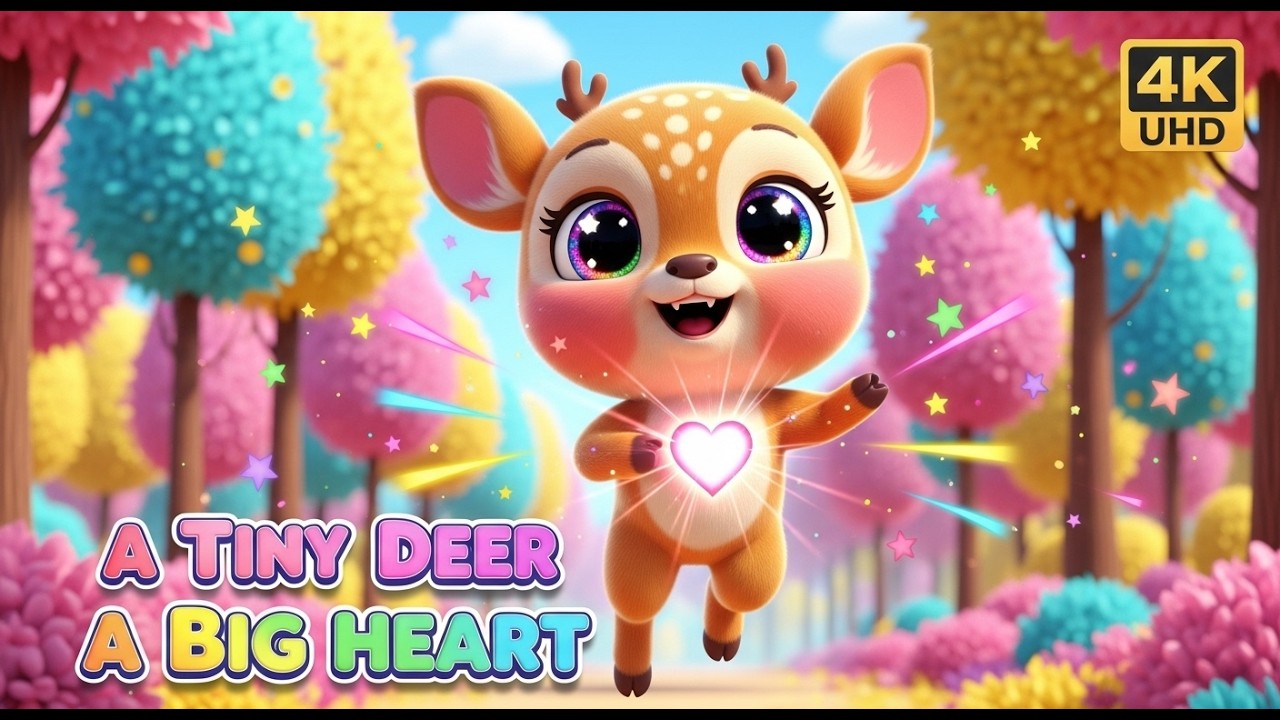 🦌💫 A Tiny Deer, A Big Heart | Emotional Kids Animation 💕